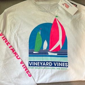NWT Boys / Kids XL (18) Vineyard Vines Long Sleeve Shirt